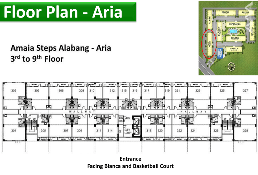 Amaia Steps Alabang - Aria Floor Plan