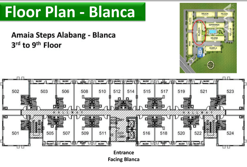 Amaia Steps Alabang - Blanca Floor Plan